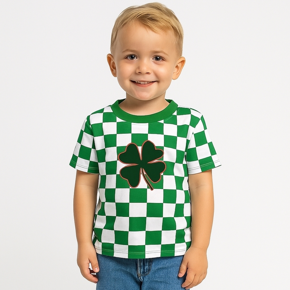 Better Cotton St Patrick's Day Graphic Tee 2T Green
